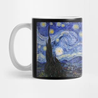 Starry Night - Vincent Van Gogh Classic Masterpiece Painting Mug